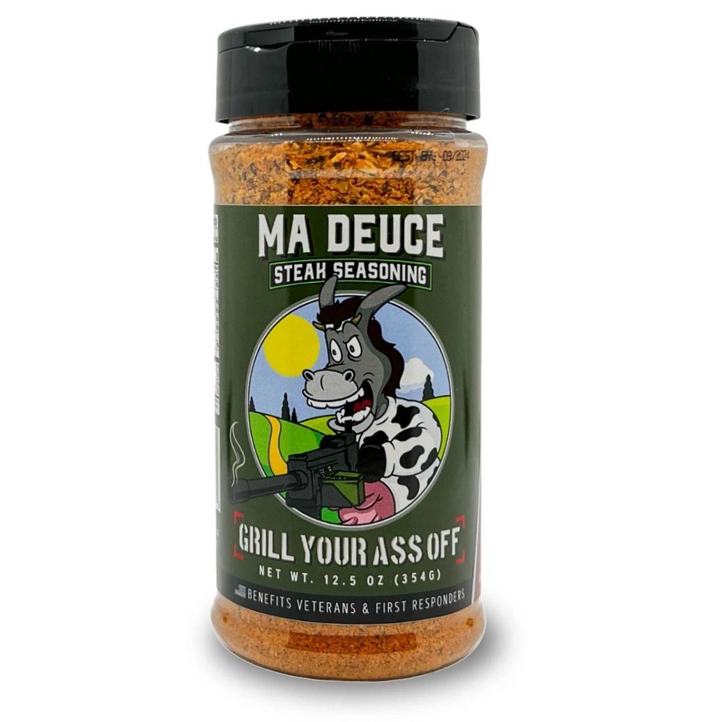 Ma Deuce Steak Seasoning, Grill Your Ass Off