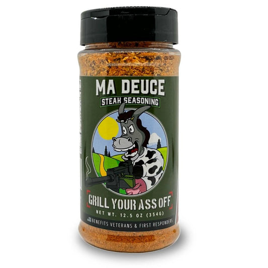 Ma Deuce Steak Seasoning, Grill Your Ass Off