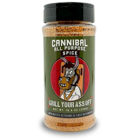 Cannibal All Purpose Spice - Seasoning, Grill Your Ass Off
